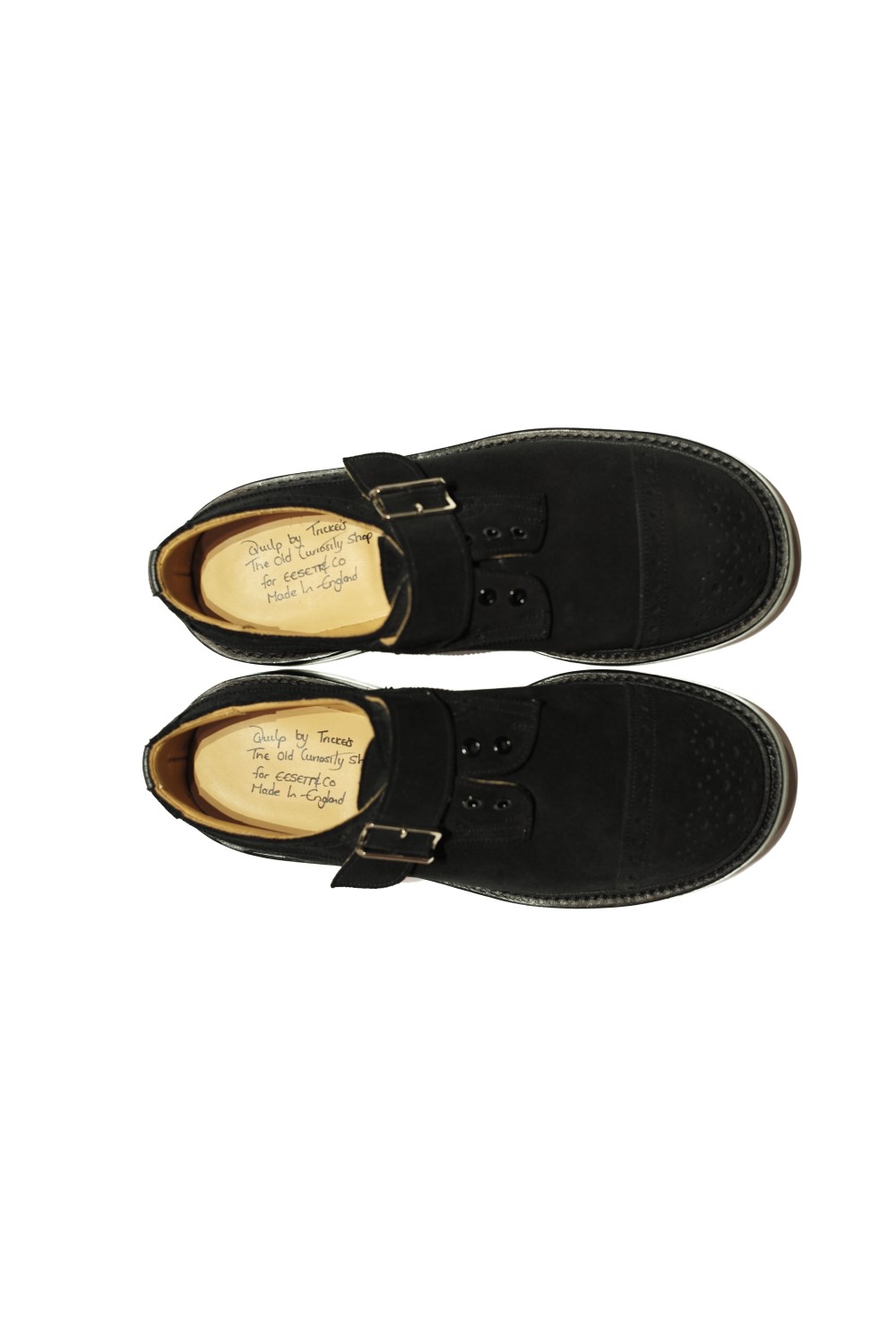 monk shoes black