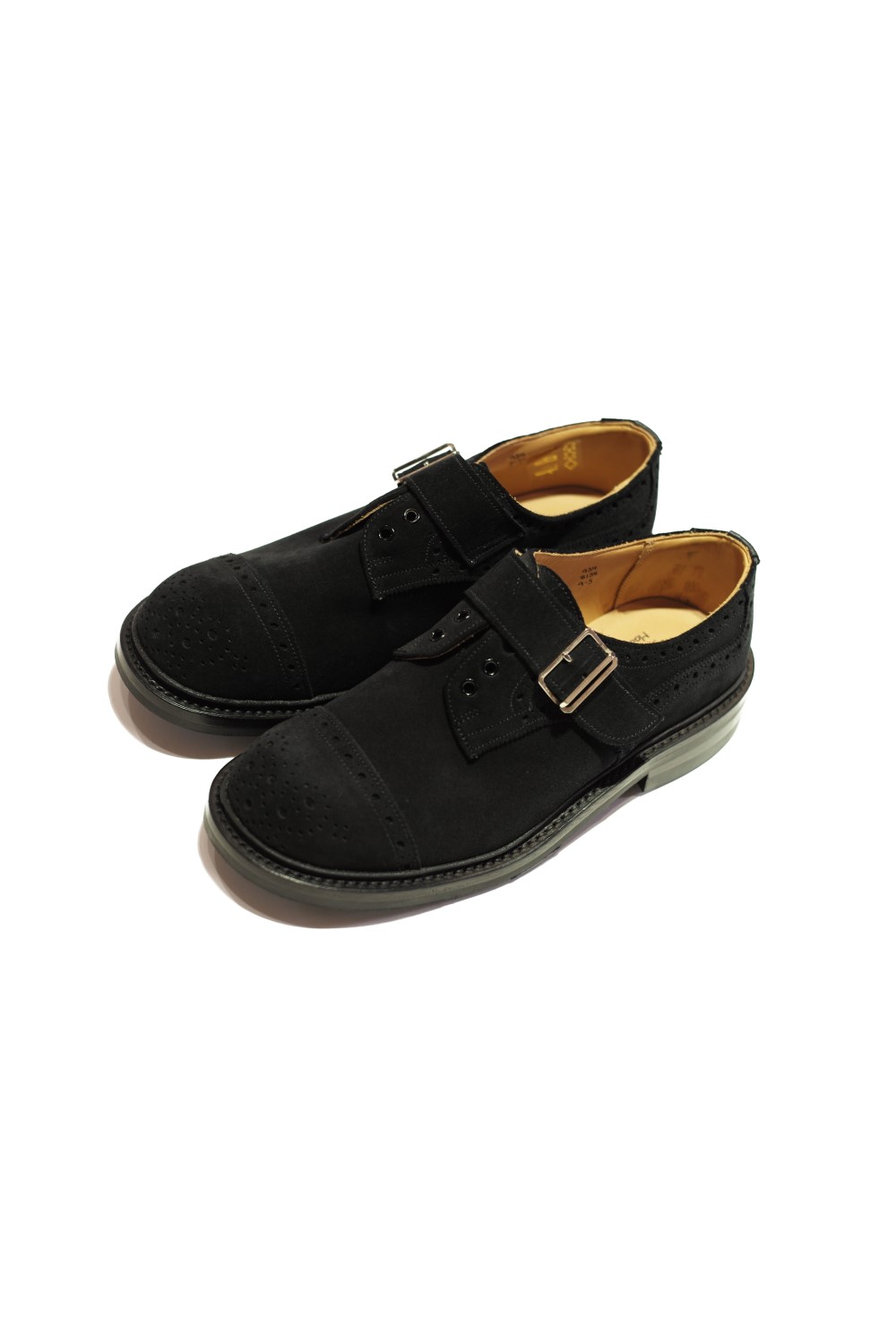monk shoes black