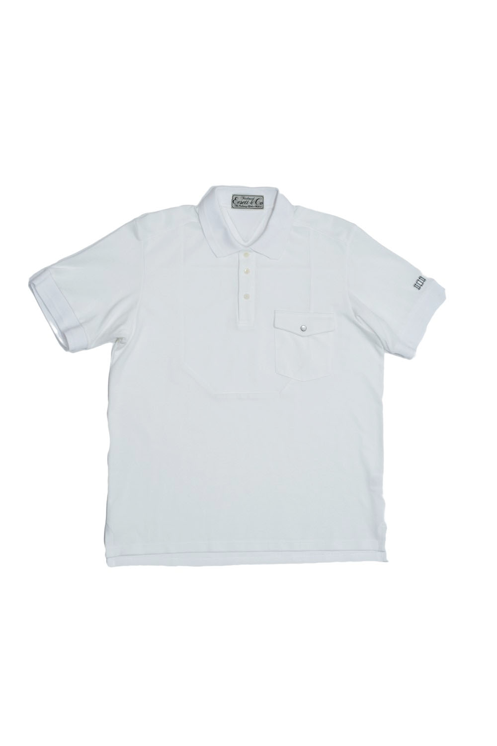 polo shirt white